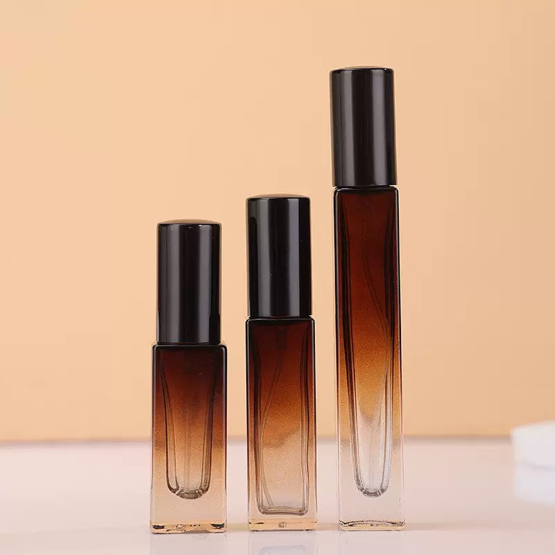 Hot Sale Empty Portable Clear Glass 5ml 10ml 15ml 20ml Mini Perfume Atomizer Bottles Custom Logo with Screw Cap