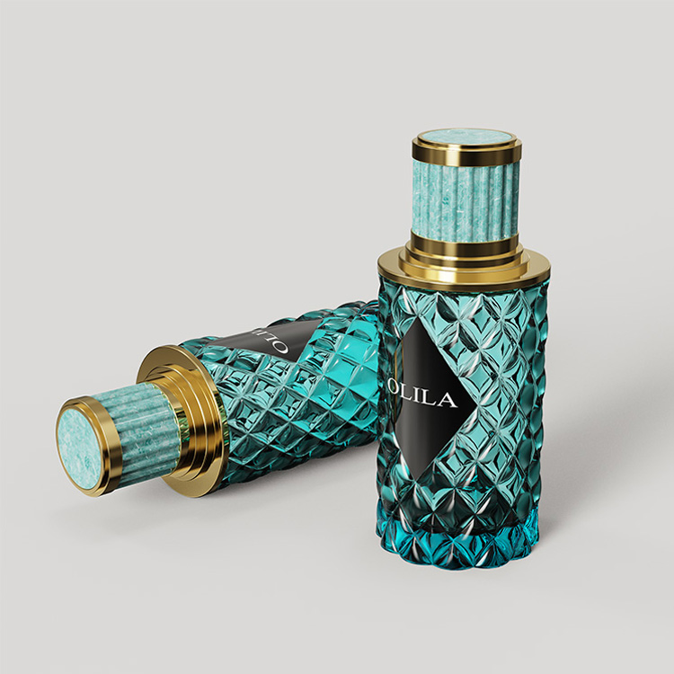 2023 New Releasing Matte White Empty 30ml 50ml 100ml Spray Round Empty Glass Perfume Bottle