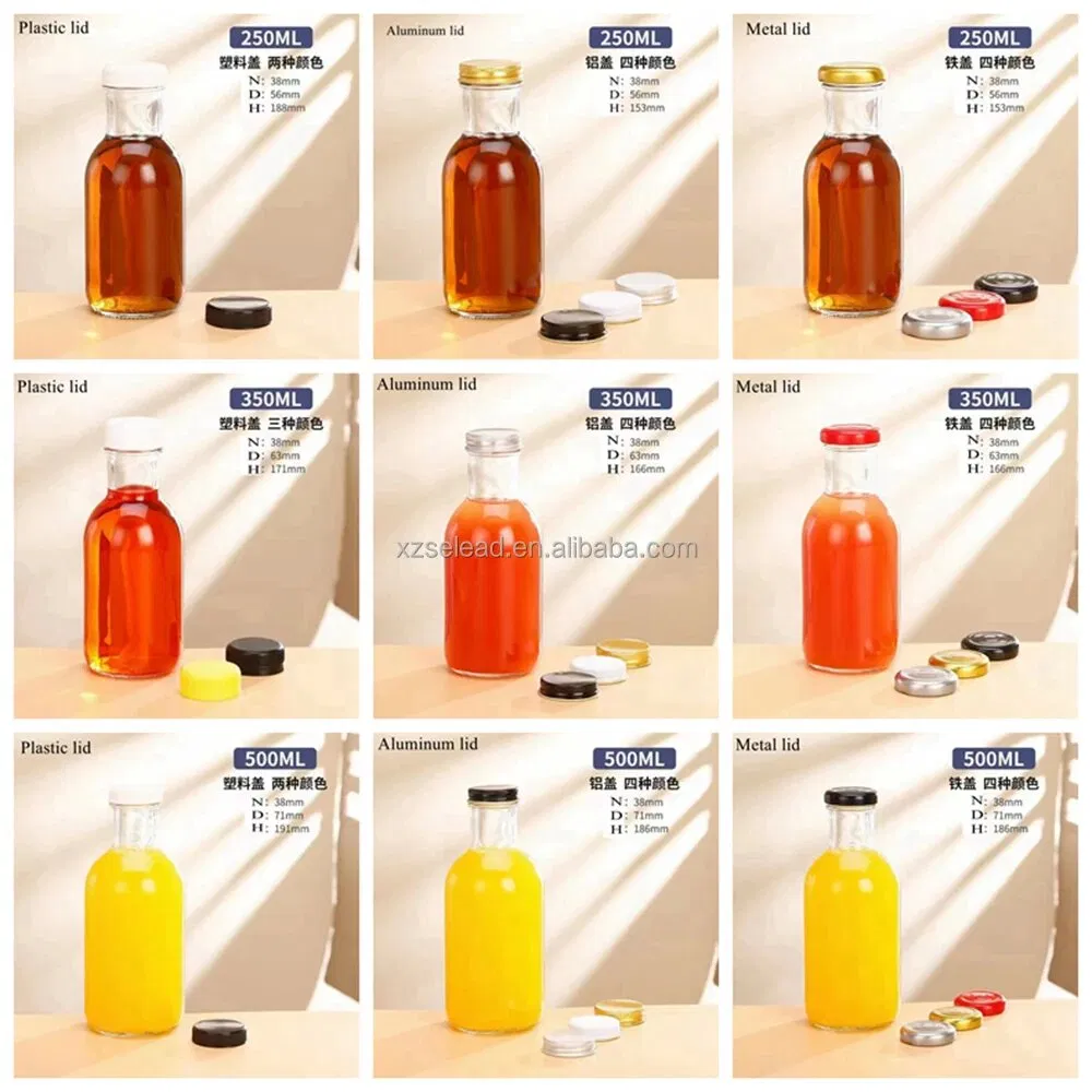 Glass Ketchup Bottle