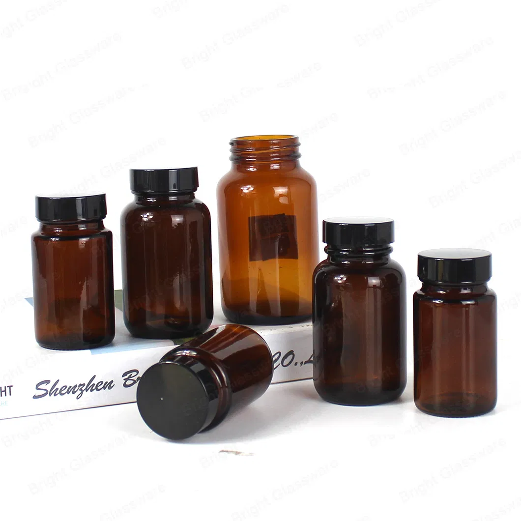 Amber Reagent Bottle Display 3