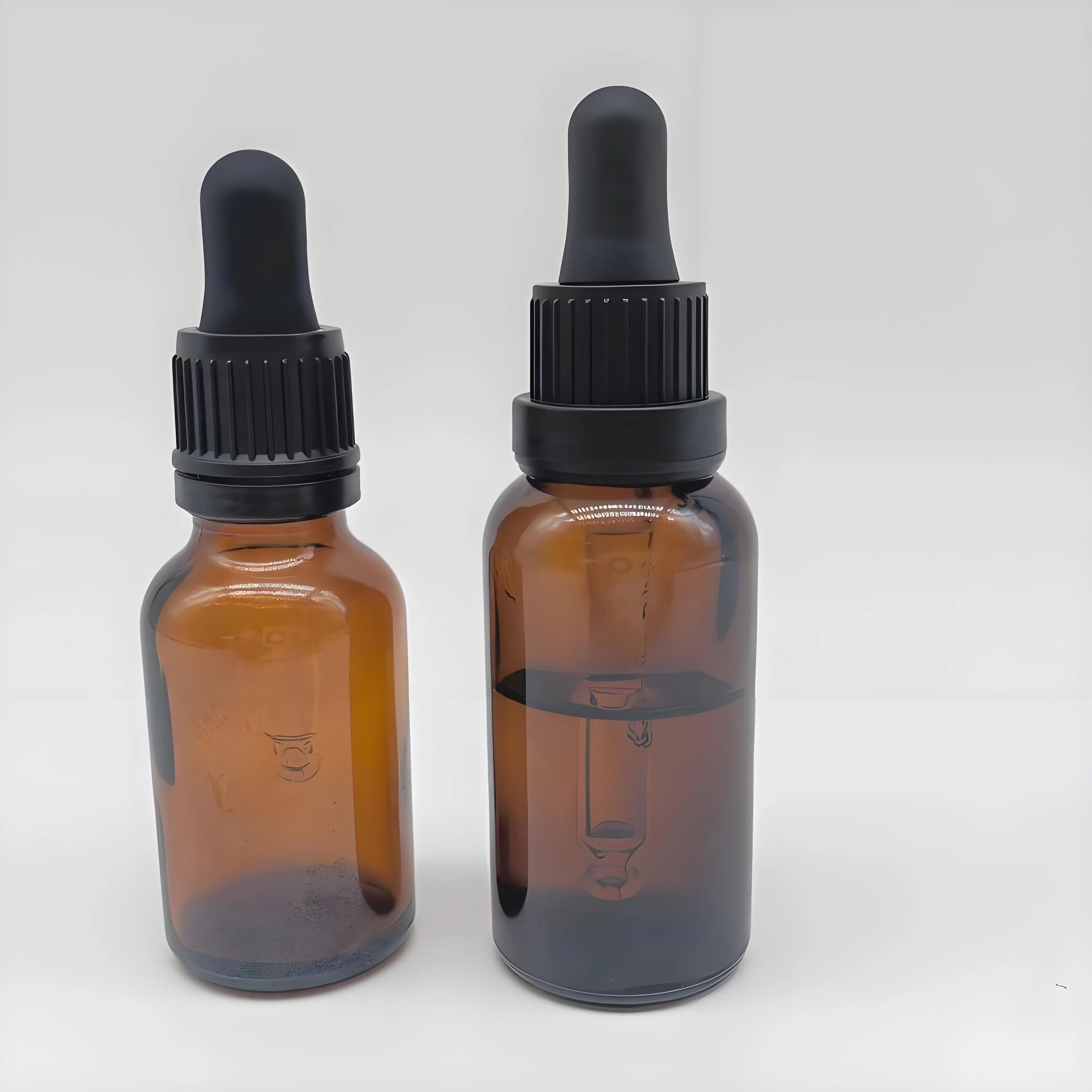 10ml 15ml 20ml 30ml Amber Clean Essential Oil Glass Bottle with Dropper Cap