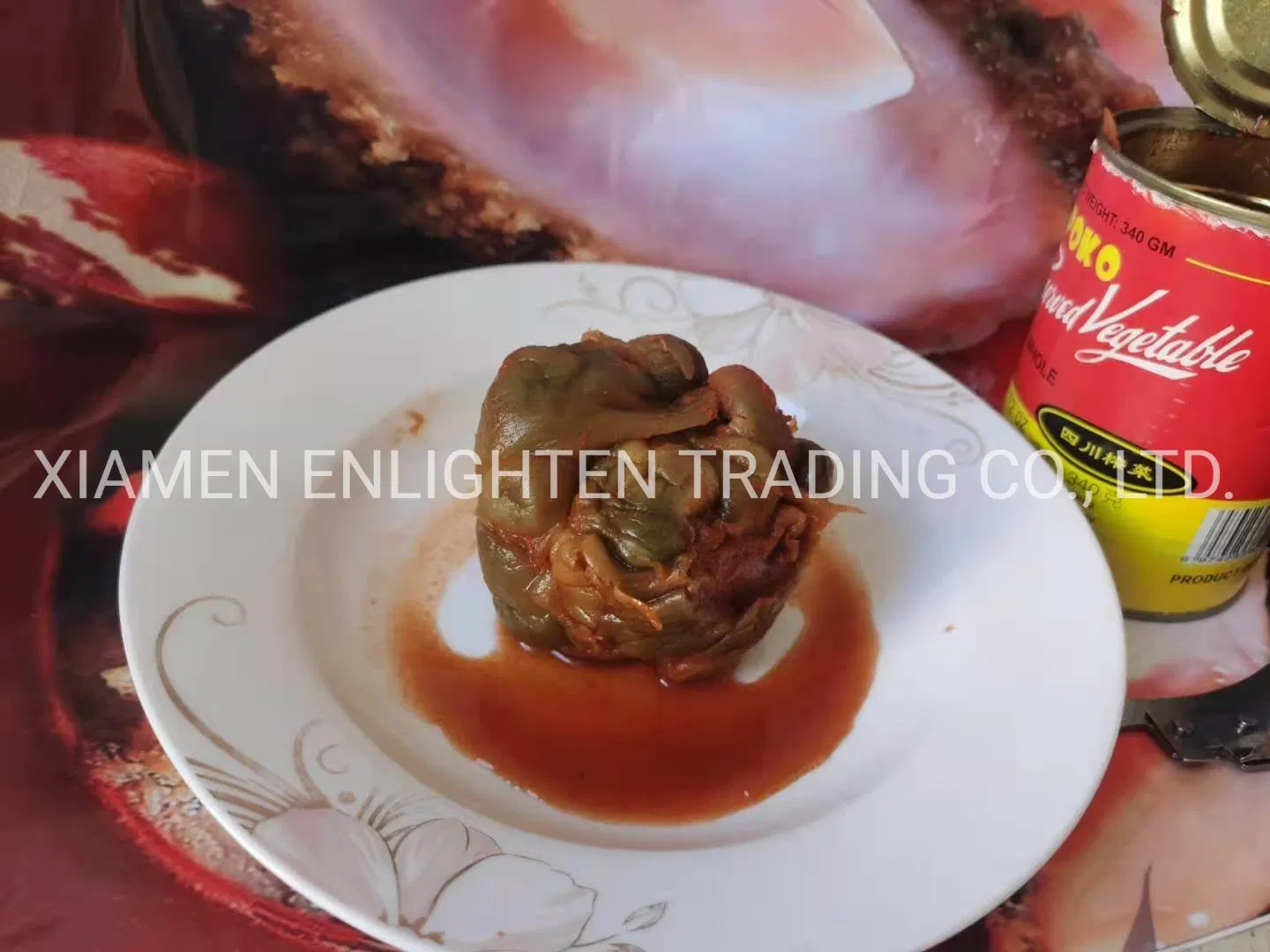 Canned Food High Quality Low Calorie Pickle, Appetizing Healthy Chinese Preserved Vegetable with ISO Certification