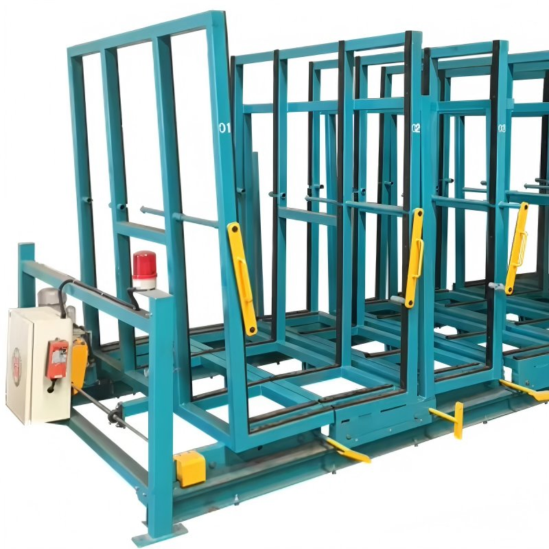 Innovative Smart Electric Glass Storage Systems for Warehousing