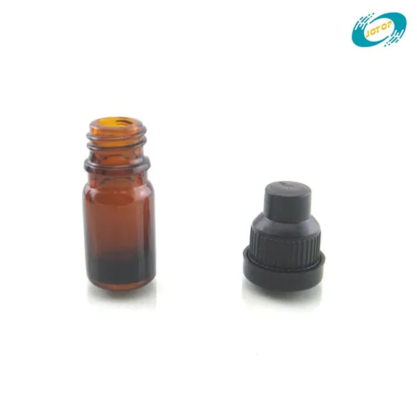 5ml Amber Glass Dropper Bottles