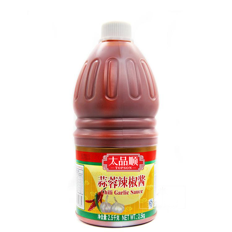 238g Garlic Chili Sauce in Glass Bottle