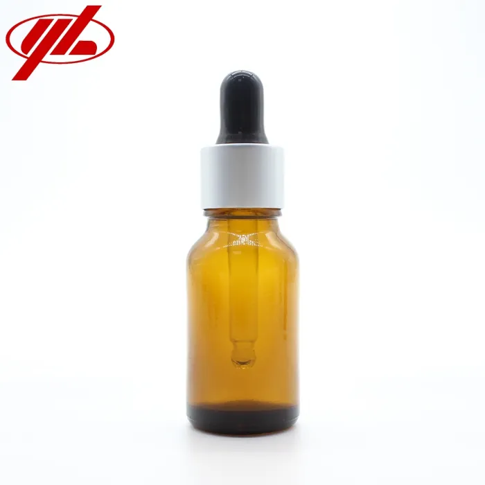 15ml Amber Glass Dropper Bottle Details