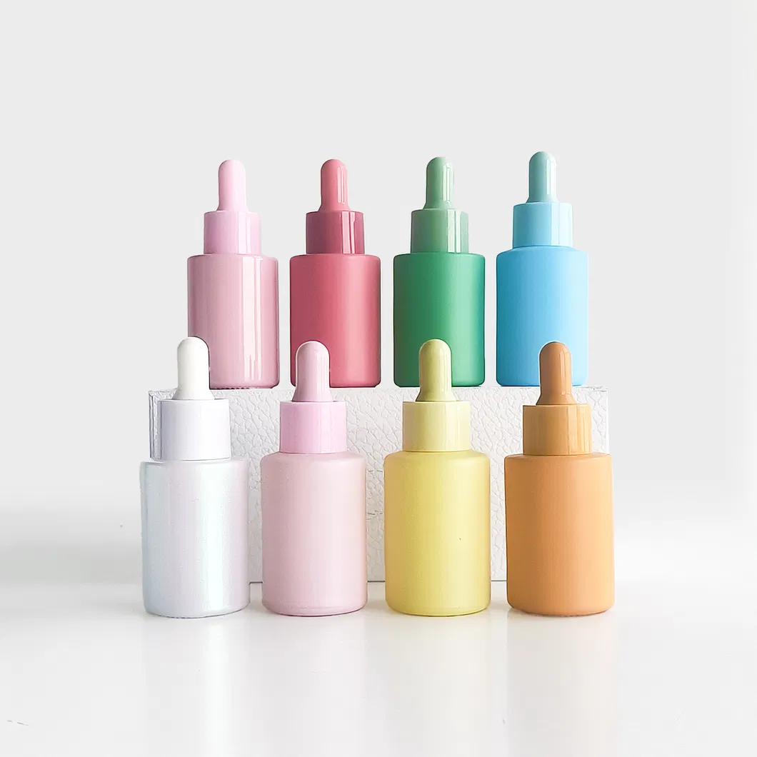 Colored Glass Bottle