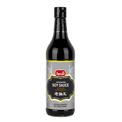 Dark Soy Sauce 500ml in Glass Bottle Naturally Brewed