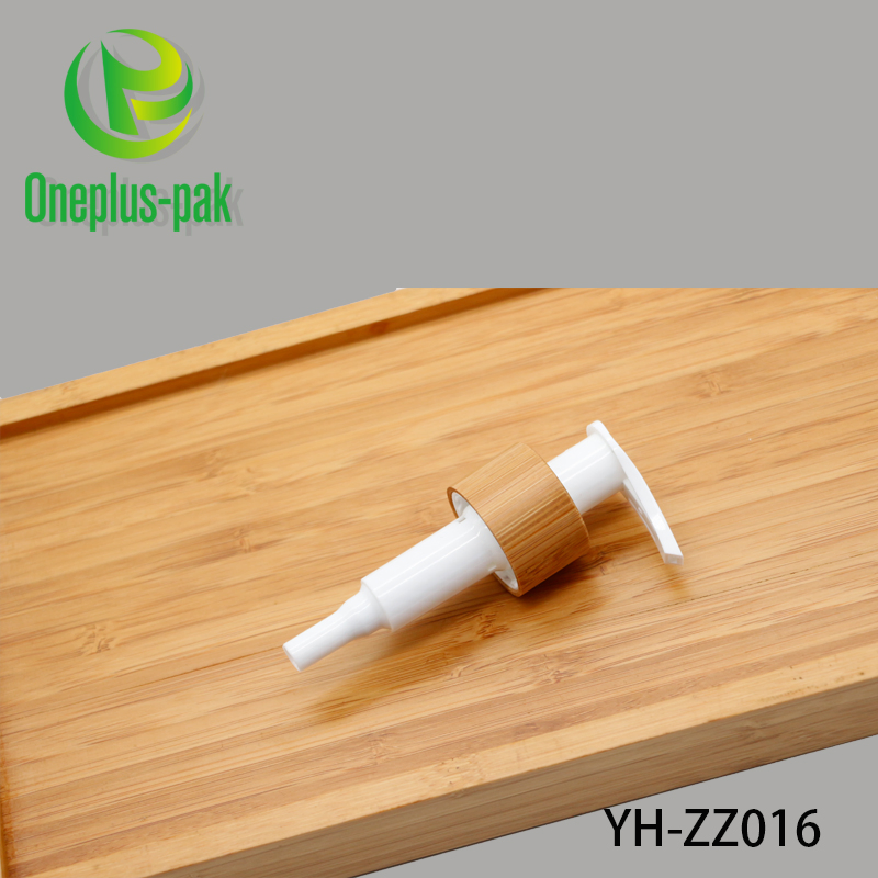 20mm 24mm 28mm Lotion Pump with Bamboo Closure