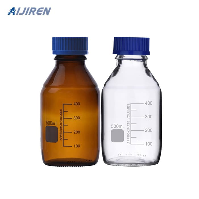 Customization 100ml - 2000ml Lab Graduated Borosilicate Glass Chemical Reagent Media Bottle with Gl45 Cap