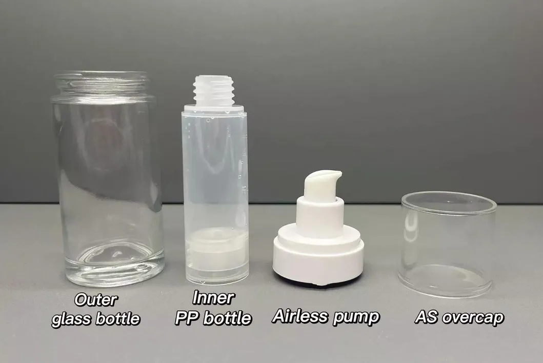 Glass Airless Pump Bottle 5