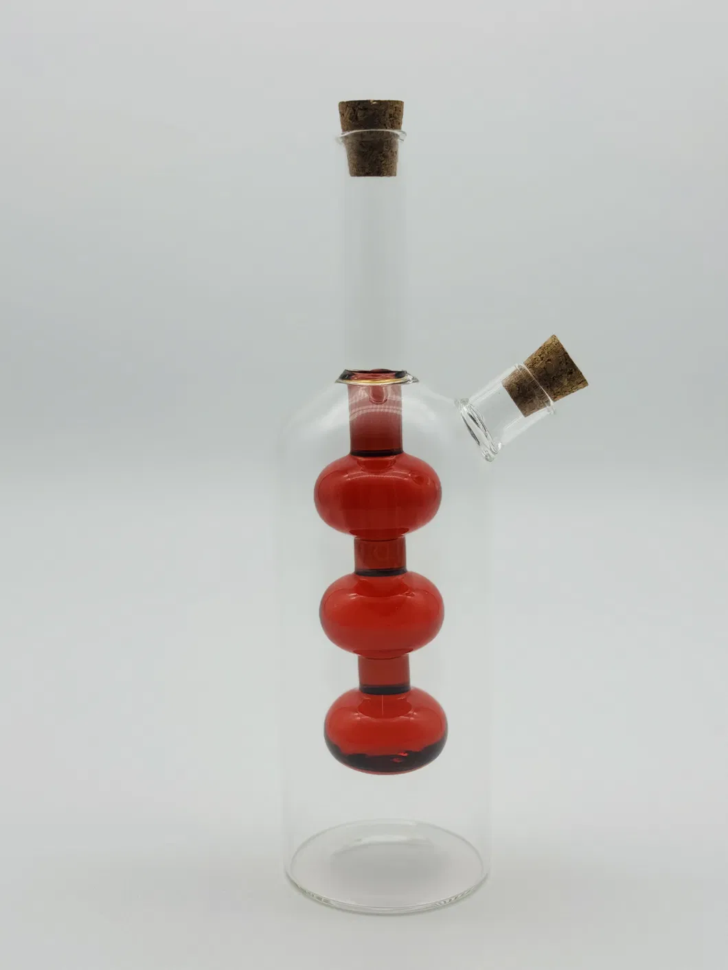 Glass Oil Bottle Display 10