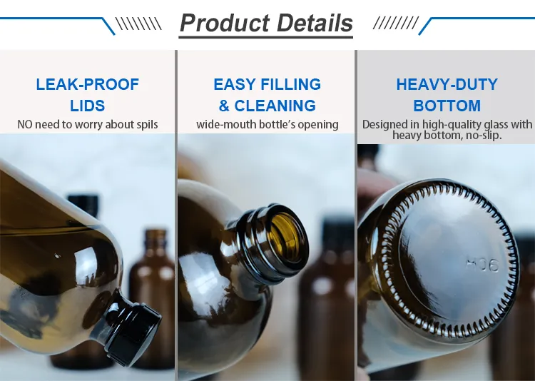 Glass Bottle Options