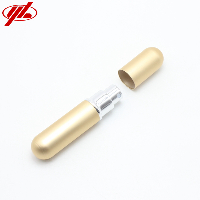 Customized Empty 5ml Pump Spray Cosmetic Perfume Glass Bottle Vial