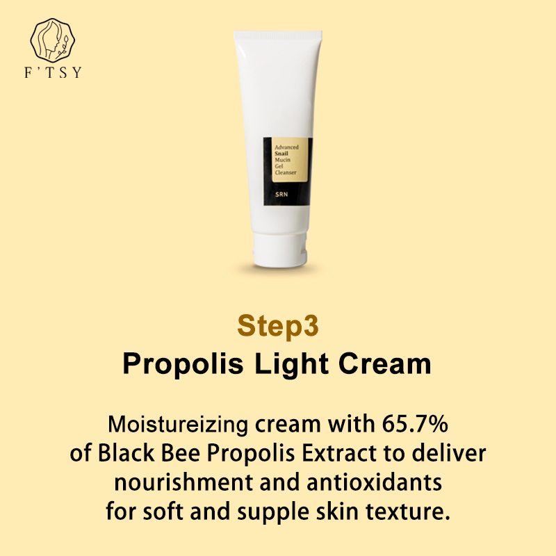 Hot Selling Propolis Serum Vitamin C Hyaluronic Acid Whitening Vegan Serum