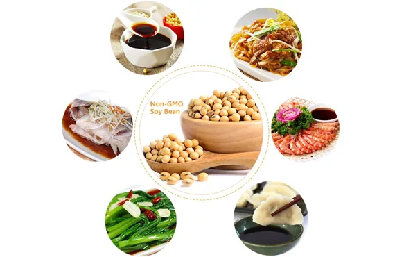 Dark Soy Sauce Glass Bottle