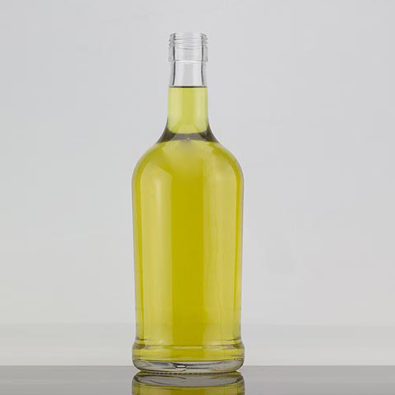 Wholesale Custom Logo 200ml 375ml 500ml 700ml 750ml Super Flint Glass Wine Vodka Liquor Glass Bottle