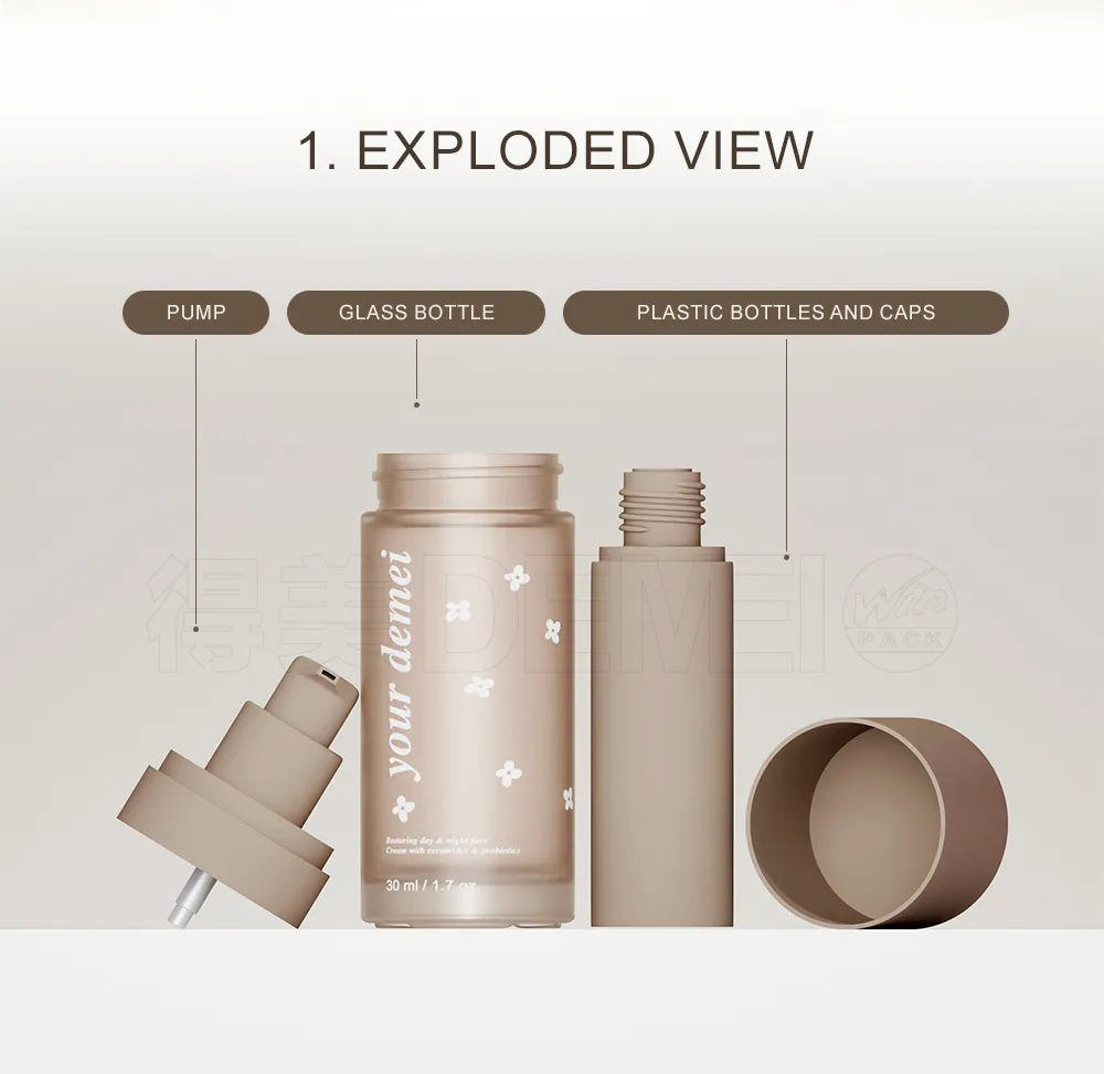 Serum Bottle with Pump