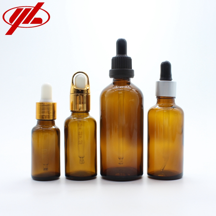 10ml 20ml 30ml 50ml 100ml Clear Amber Blue Green Essential Oil Dropper Glass Bottle Vial