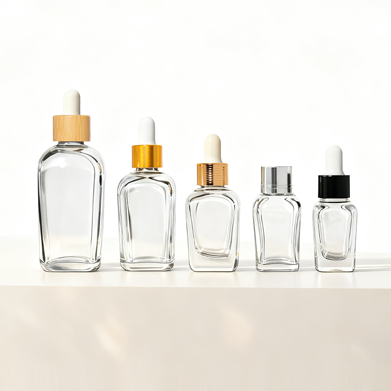 5ml 10ml 15ml 20ml 30ml 50ml 100ml 1oz 50ml Amber Glass Bottle Amber Glass Cosmetic Essential Oil Glass Dropper Bottle with Pipette