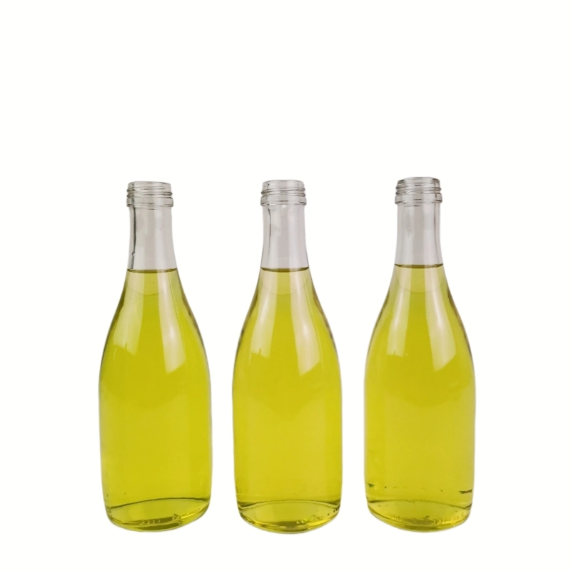 Customized Water Bottles 330ml 500ml 750ml 1000ml Glass Carbonated Drink Beverage Bottle