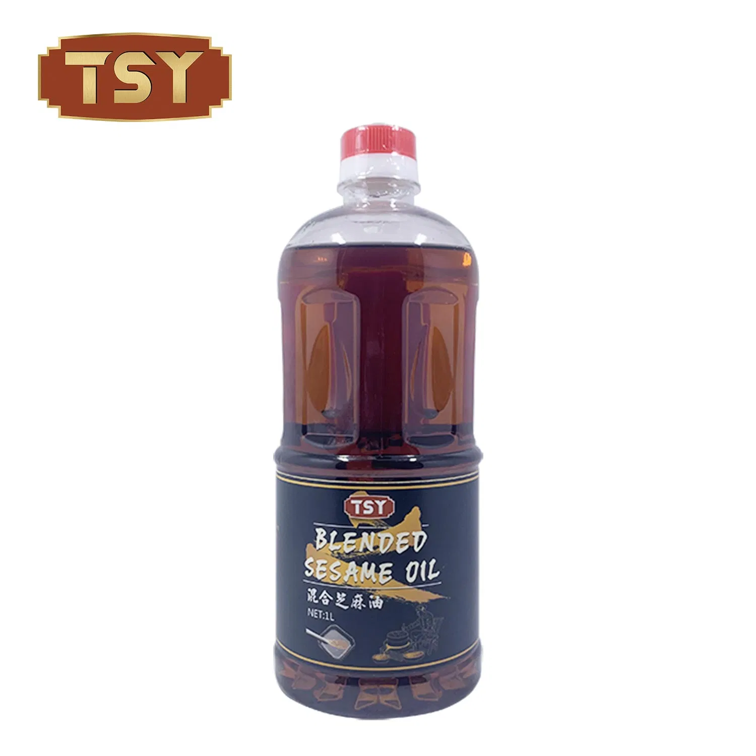 1L Brc Halal HACCP Factory Best Seller Strong Flavor Cooking Sesame Oil Pure