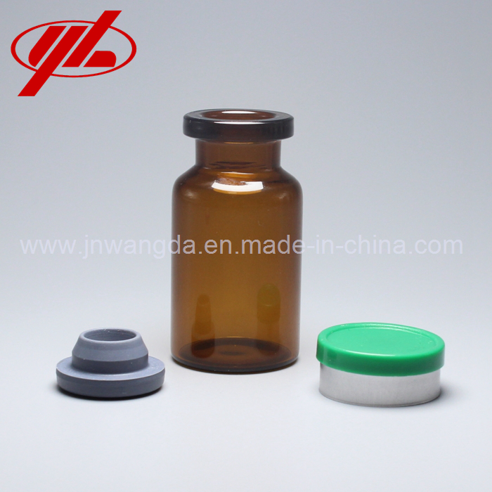 Disposable Medical Injection Bottle with Flip off Cap