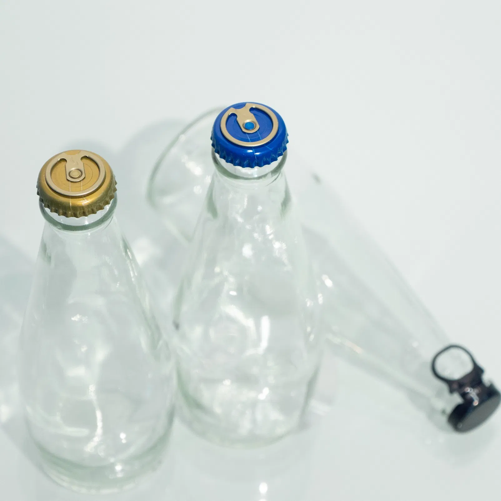 Empty Clear 300ml Transparent Kombucha Beer Soda Beverage Juice Glass Bottle