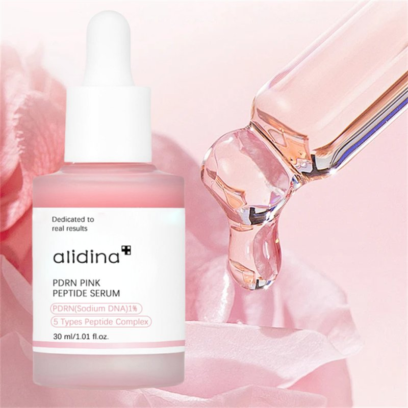 G Pdrn Pink Glass Glow Serum for Moisturizer Soothing Firming Uneven Skin Tone Rose Pdrn Peptide Niacinamide Korean Skin Care