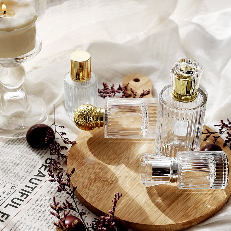 Classic 30ml 50ml 100ml Rectangle Vintage Square Glass Logo Custom 50 Ml Perfume Spray Bottle