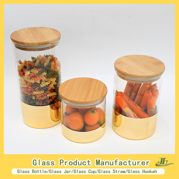 China Hexagon, Square, Round High Borosilicate Glass Jar Manufacturer for Honey/Jam/Pickle/Coffee/Candle/Mason/Pudding/Yogurt/Grain/Pasta/Kitchen Food Storage