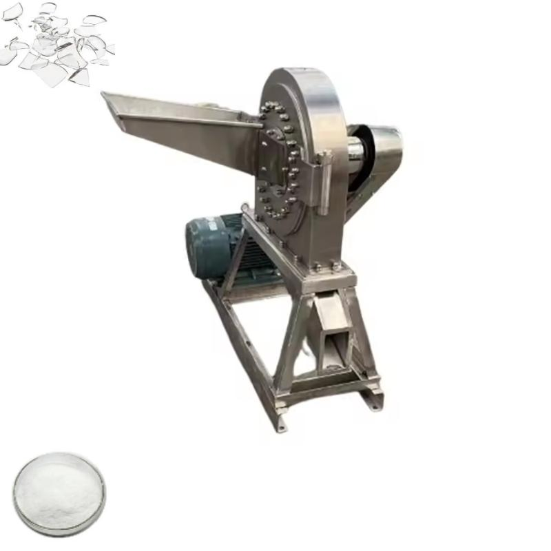China Factory Price High Quality Stainless Steel Industrial Glass Fillet Crusher Spice