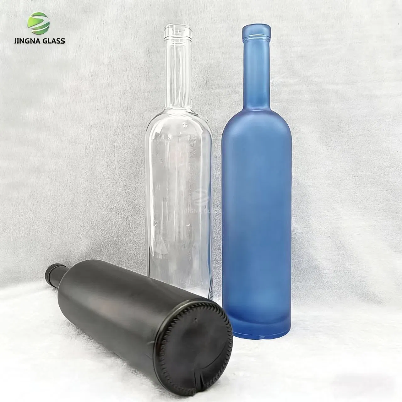 Bulk Custom Amber Glass Wine Bottle - UV-Protective Beverage Containers