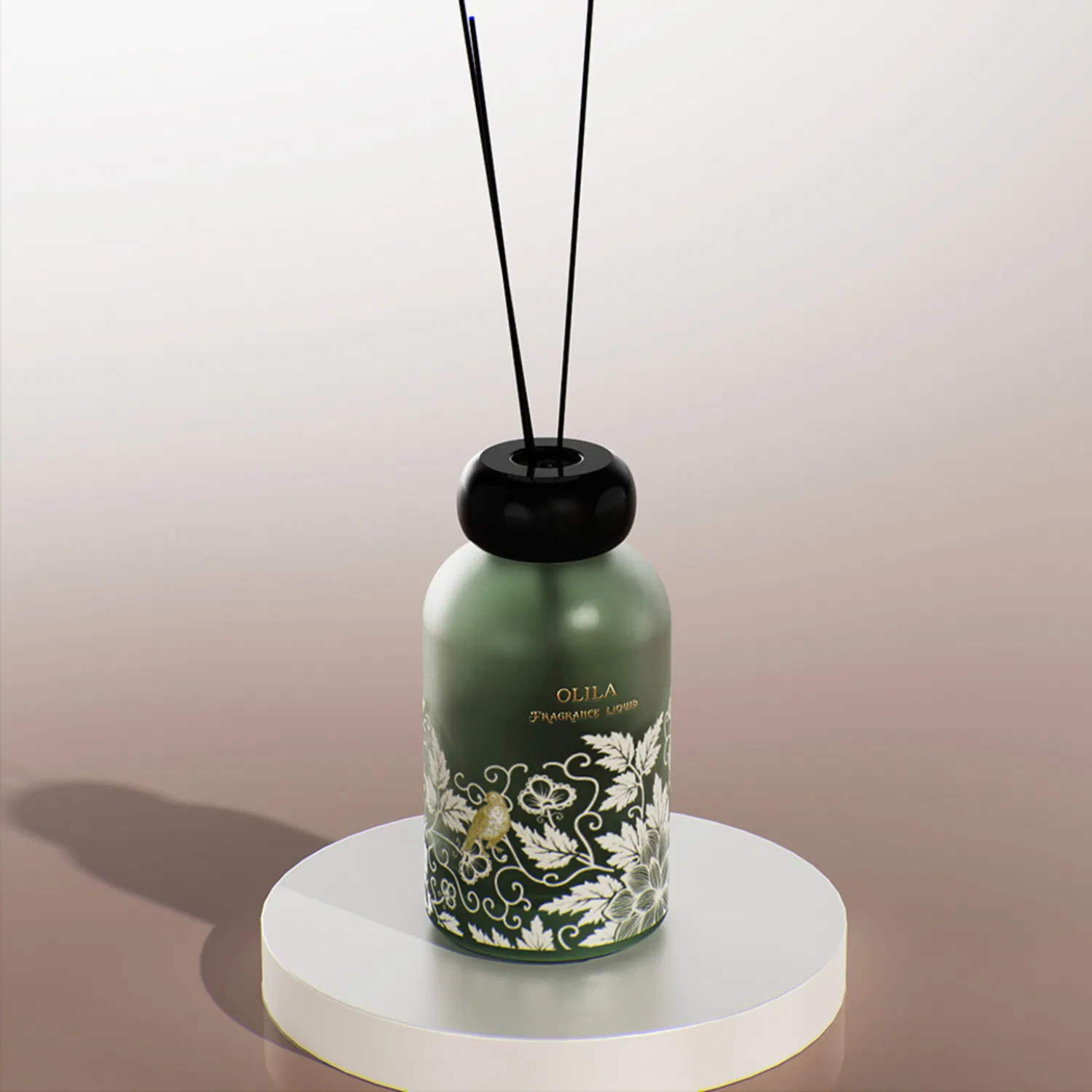 Square Bottle Reed Diffuser Glass Essential Oil Diffuser Scented Aromati Diffuse Bottle