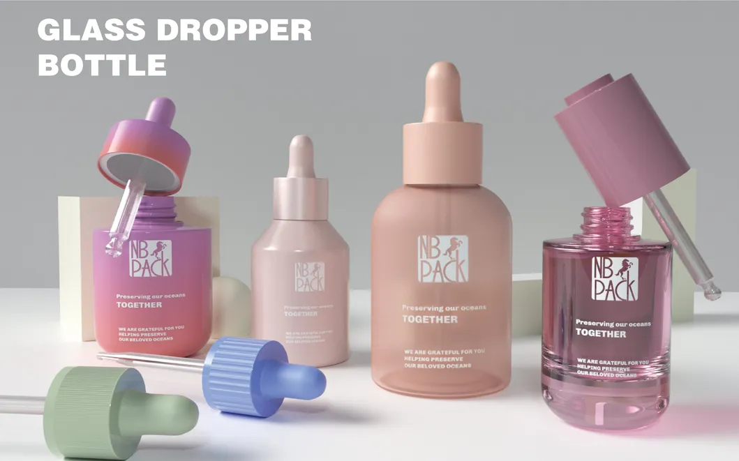 Glass Dropper Bottle Detail