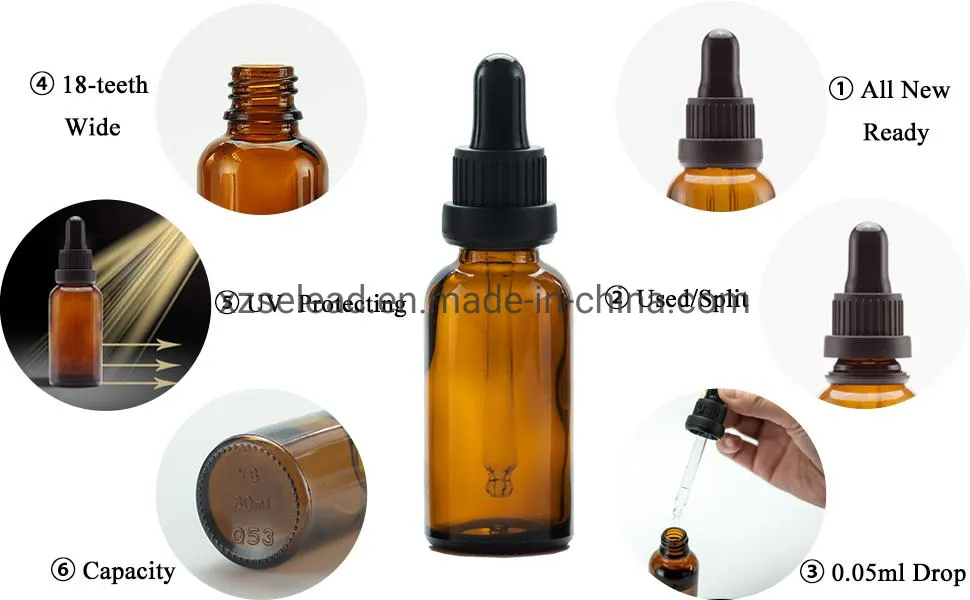Glass Essential Oil Bottle