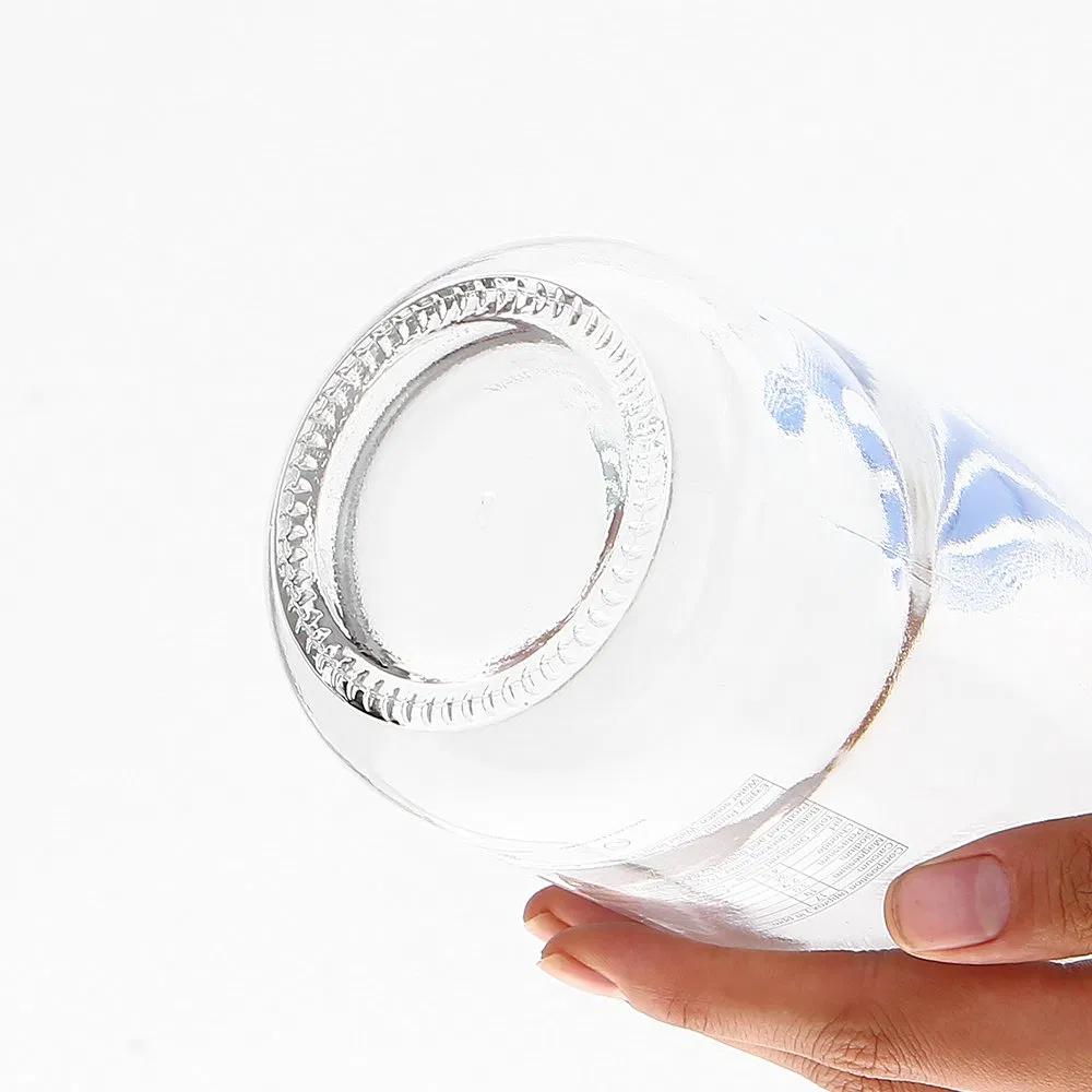 on Stock 330ml 500ml 750ml Custom Wholesale Mineral Juice Soda Sparkling Still Water Glass Water Bottle for Evian Perrier Vittel Figi Water