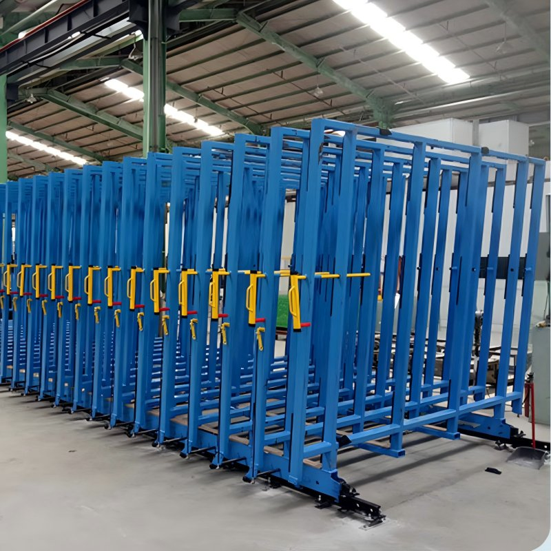 Innovative Smart Electric Glass Storage Systems for Warehousing