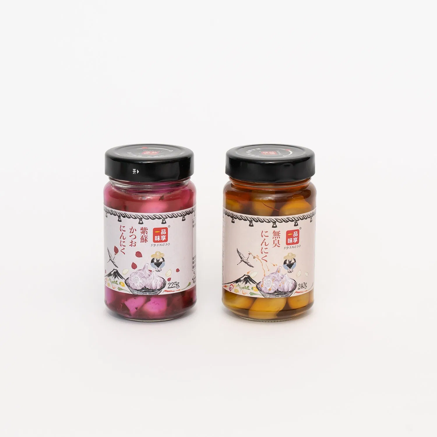 Marinated Garlic /Pickles with Soy Sauce