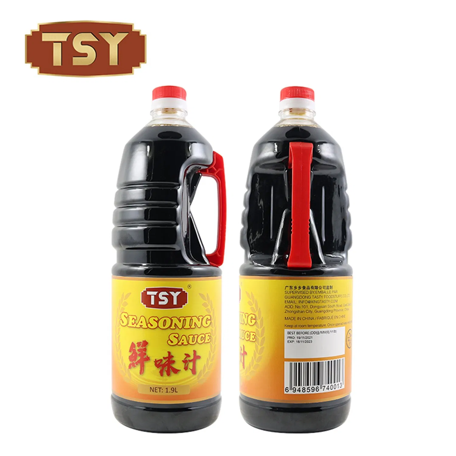 Wholesale Fresh Raw Material 200ml Glass Bottle Liquid Thailand Seasoning Sauce