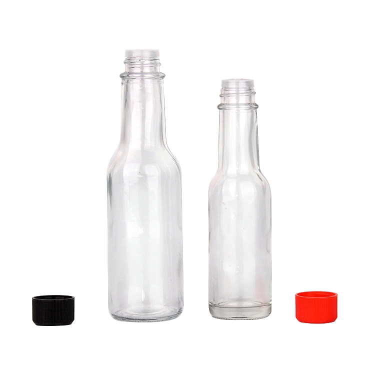 3oz 5oz 90ml 150ml Food Grade Glass Soy Sauce Tomato Ketchup Cooking Oil Bottles with Screw Sealed