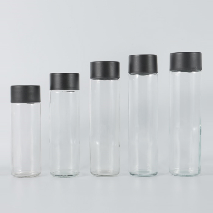 100ml 250ml 300ml 350ml 375ml 400ml 500ml 800ml Juice Beverage Water Glass Bottle with Screw Lid