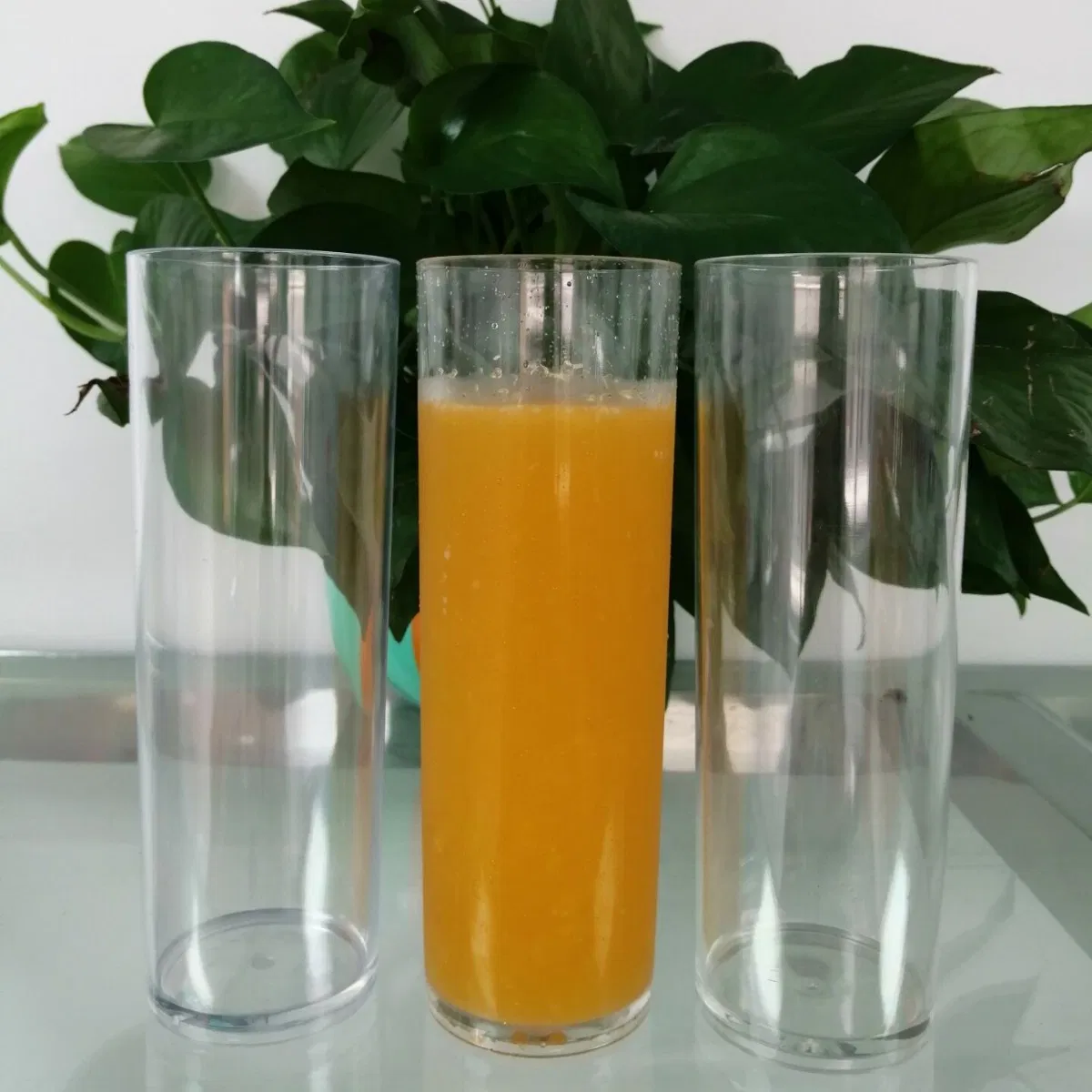 330ml Creative Water Glass PS Glass PC PP Clear Juice Cup Plastic Milk Cup Acrylic Wine Cup