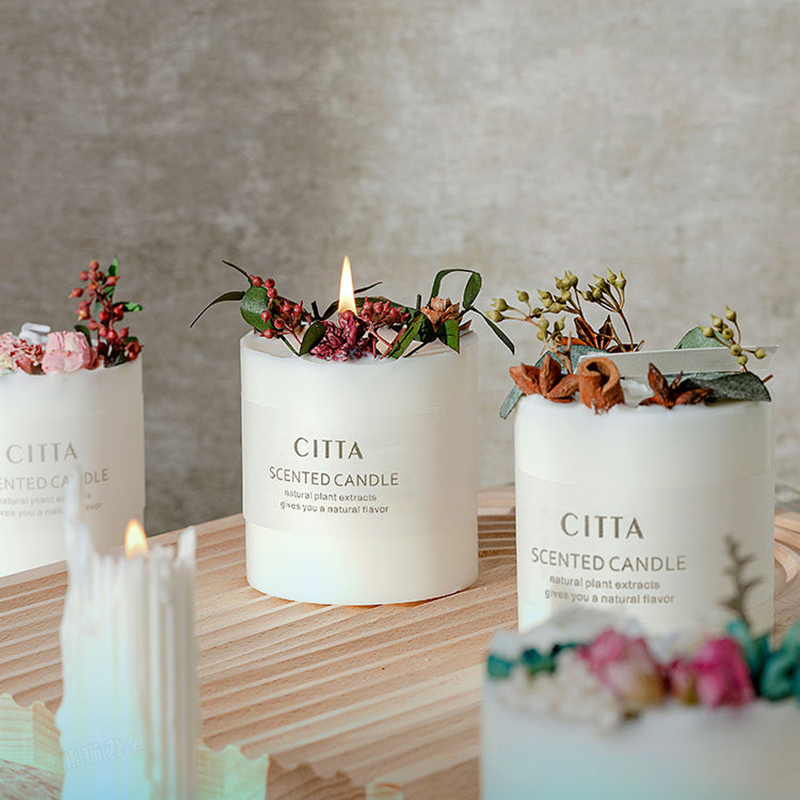 High Quality Frosted Glass Candle Container Clear Jars 200/240/250/300/350/400ml Color Frosted Glass Glass Jar for Fragrance Candle with Bamboo Silver Gold Lid