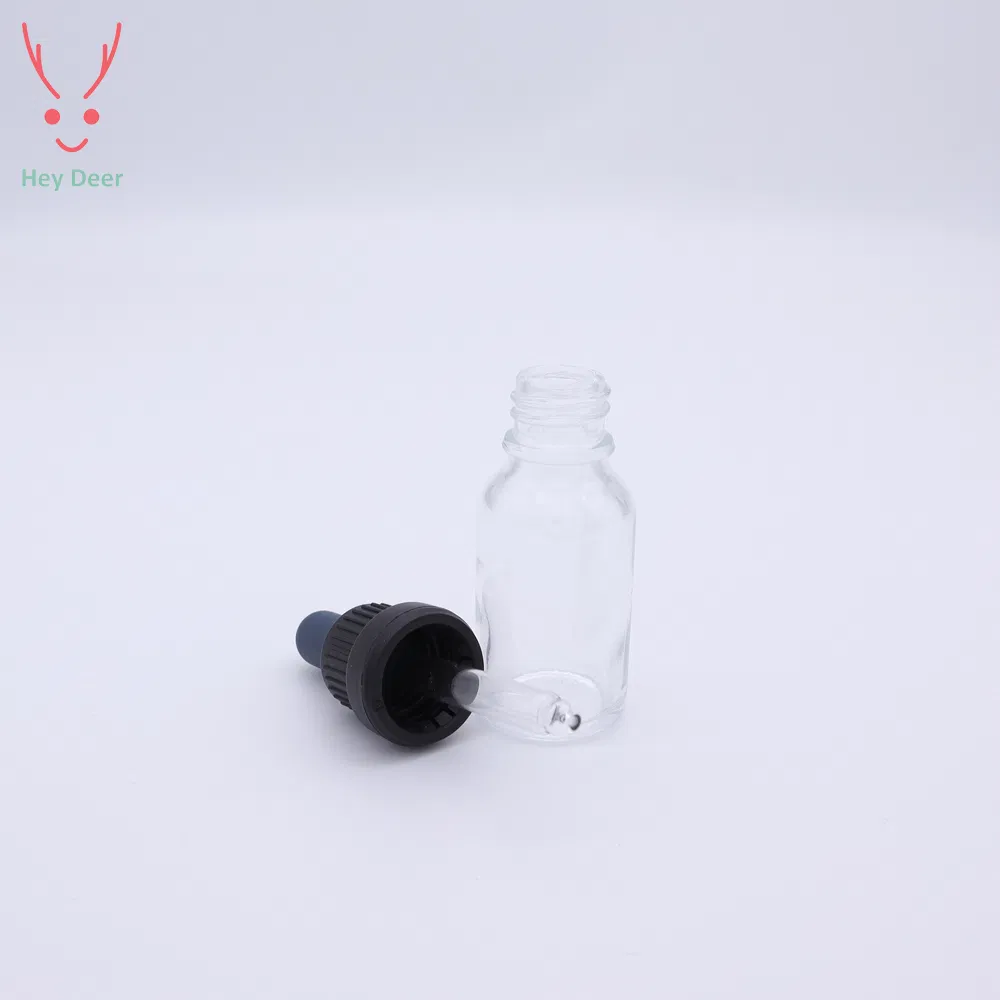 Reusable Small Wholesale Amber Essential Oil Glass Dropper Bottle