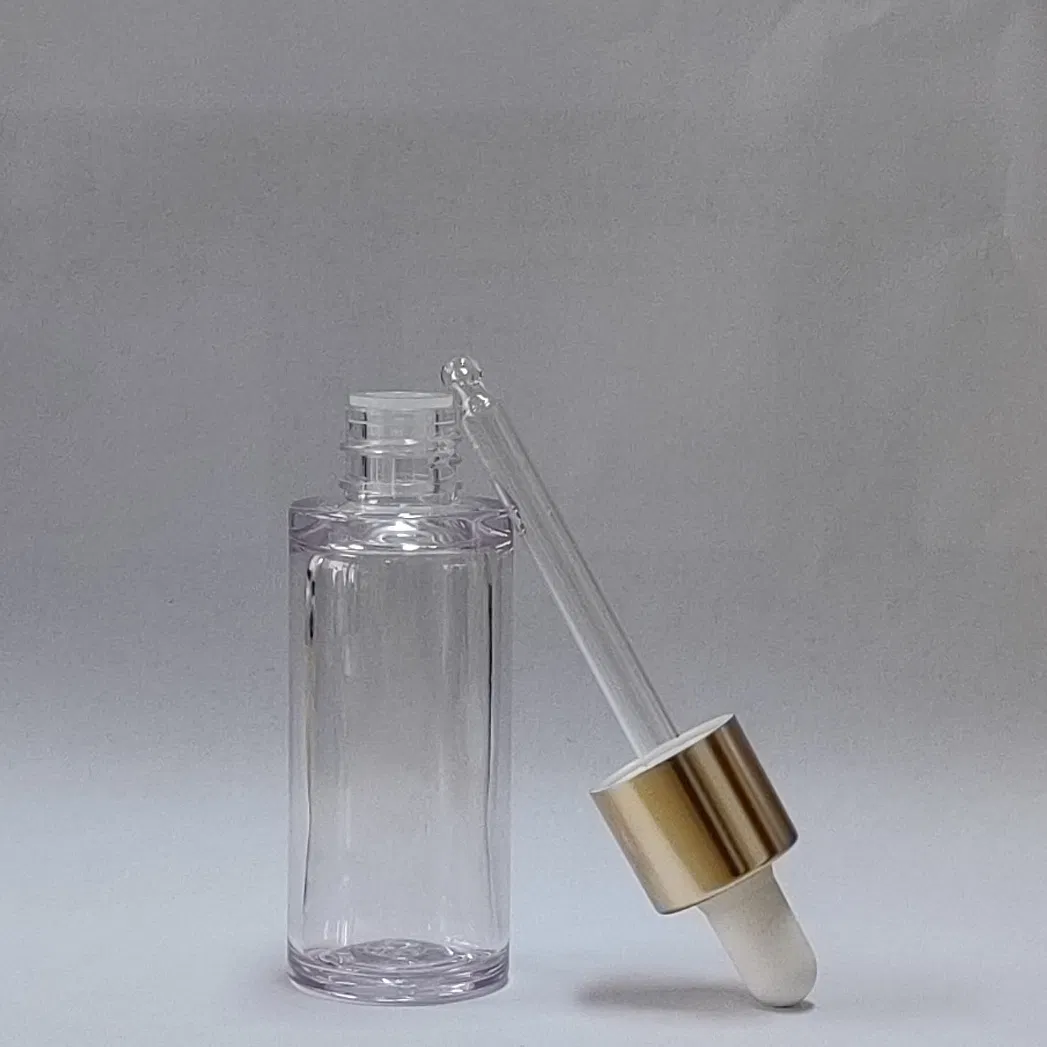 15/30/50ml Glass Dropper Bottle with Twist Cap Cosmetic Packaging