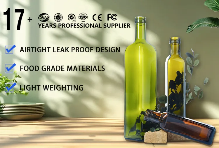 Glass Olive Oil Bottle Overview