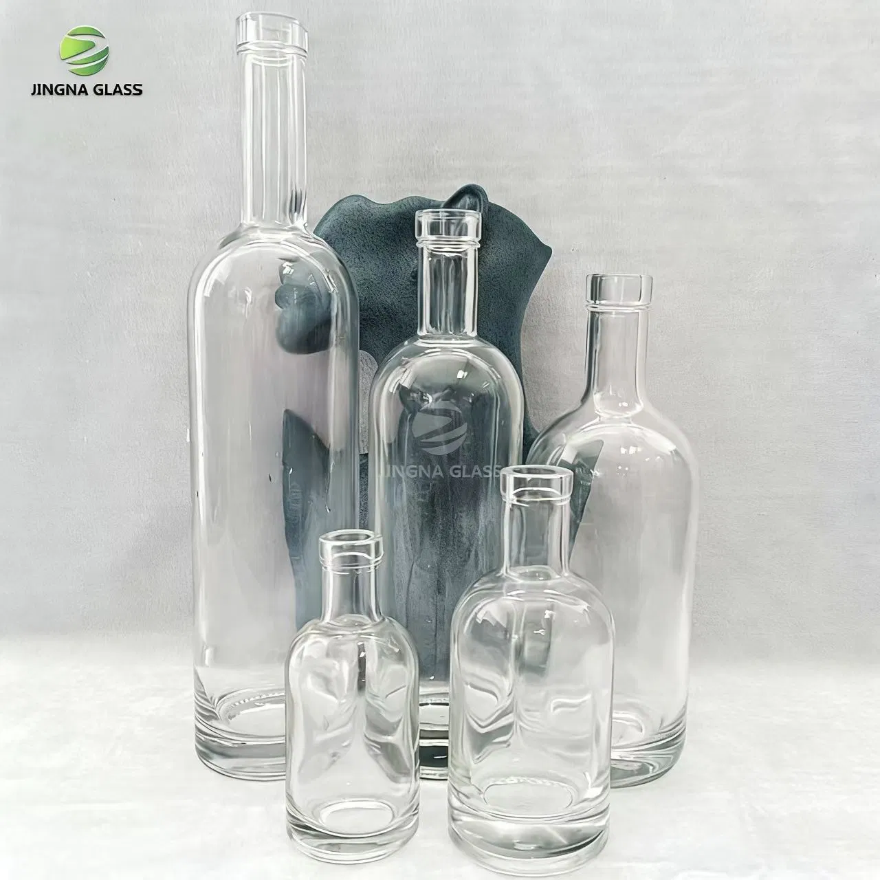 Bulk Custom Amber Glass Wine Bottle - UV-Protective Beverage Containers