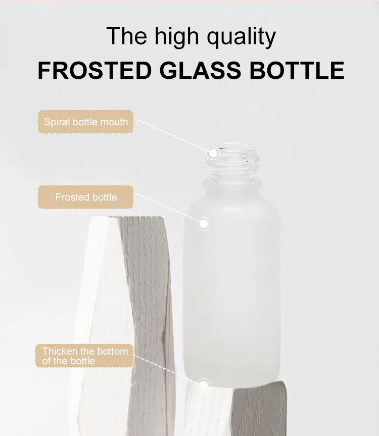 Glass Cosmetic Packing