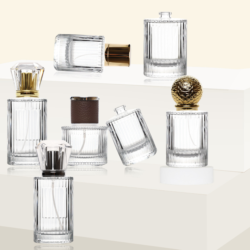 Classic 30ml 50ml 100ml Rectangle Vintage Square Glass Logo Custom 50 Ml Perfume Spray Bottle